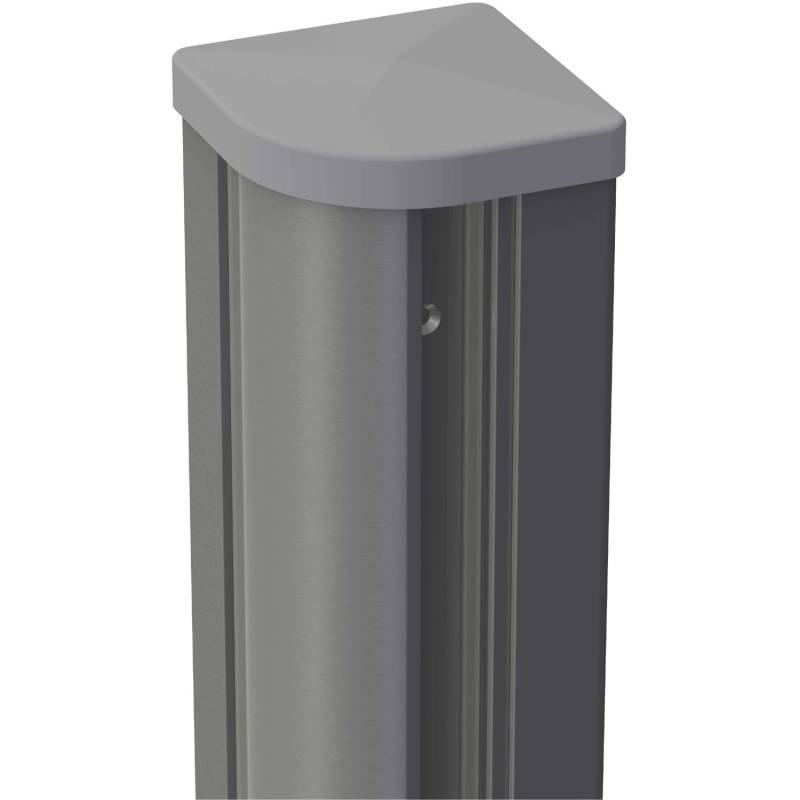 GroJa Variabler Pfosten zum Einbetonieren 9 cm x 9 cm x 240 cm DB701 von GroJa