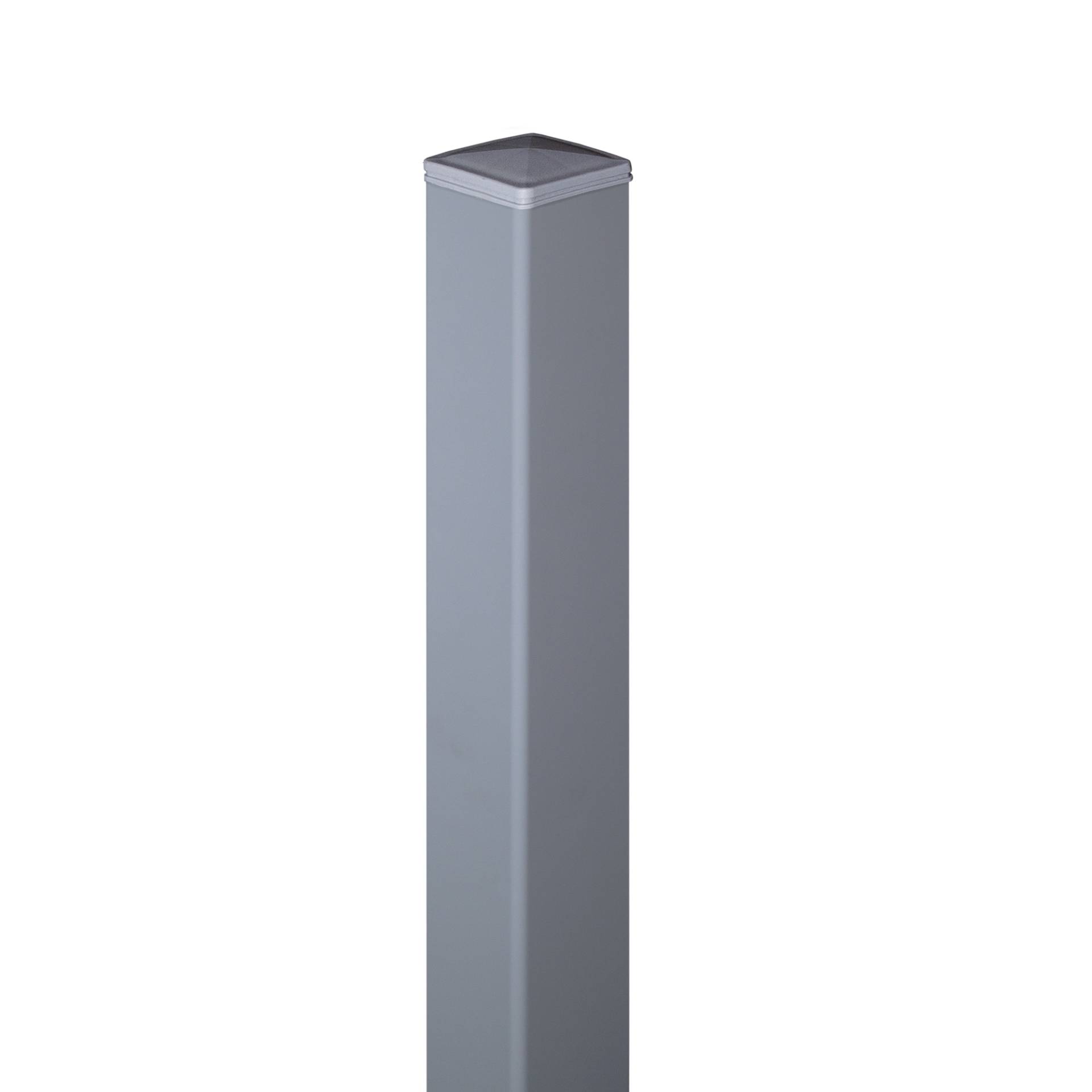GroJa Zaunpfosten Aluminium silbergrau 6 x 6 x 150 cm GroJa Zaunpfosten Aluminium silbergrau 6 x 6 x 150 cm von GroJa