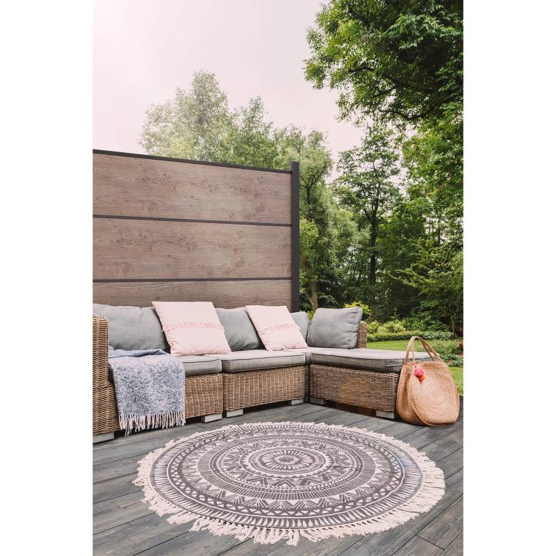 GroJaPremo Einzelprofil Uni Grau 45 cm x 180 cm x 0,8 cm von GroJa