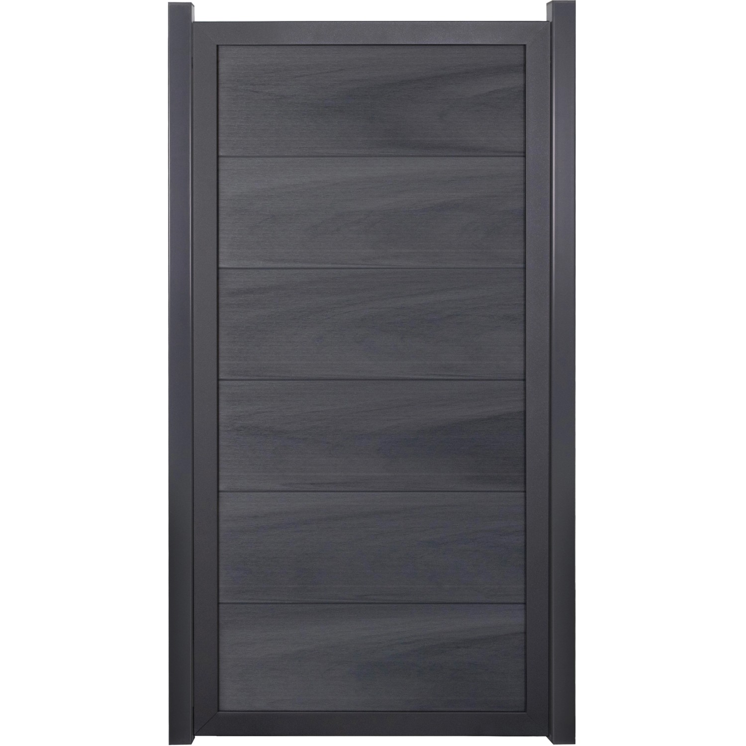 GroJaViento Zaunelement Steingrau co-extrudiert 90x180 cm Rahmen: Anthrazit GroJaViento Zaunelement Steingrau co-extrudiert 90x180 cm Rahmen: Anthrazit von GroJa