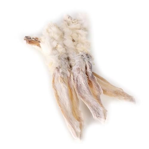 Grobys Kaninchenohren mit Fell getrocknet als Kauartikel für Hunde, Verpackungseinheit:5 Kilogramm von Grobys Futterkiste