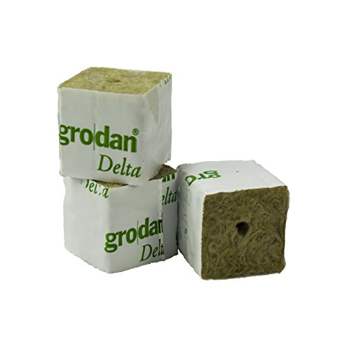 Grodan Delta 4cm x 4cm x 4,5cm Dünger für Hauspflanzen und Indoor-Gärten sowie Outdoor-Pflanzen in Verschiedenen Mengen Grodan Delta 4cm x 4cm x 4,5cm Dünger für Hauspflanzen und Indoor-Gärten sowie Outdoor-Pflanzen in Verschiedenen Mengen von Grodan