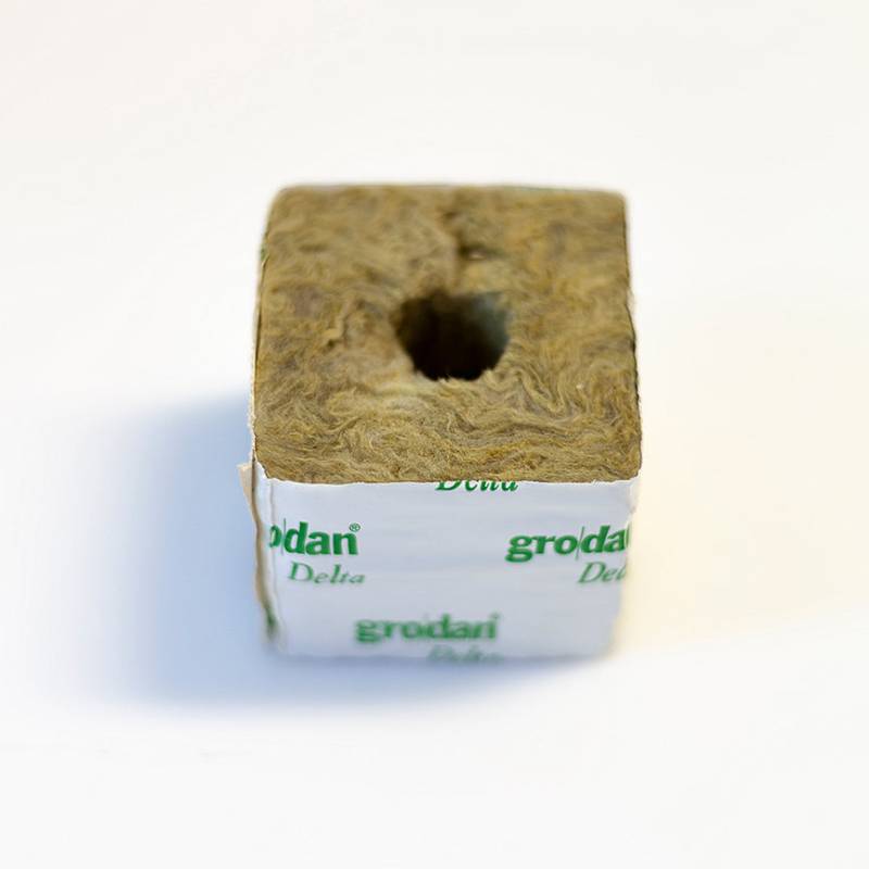 Grodan Block 7,5x7,5 gr. Loch Grodan Block 7,5x7,5 gr. Loch von Grodan