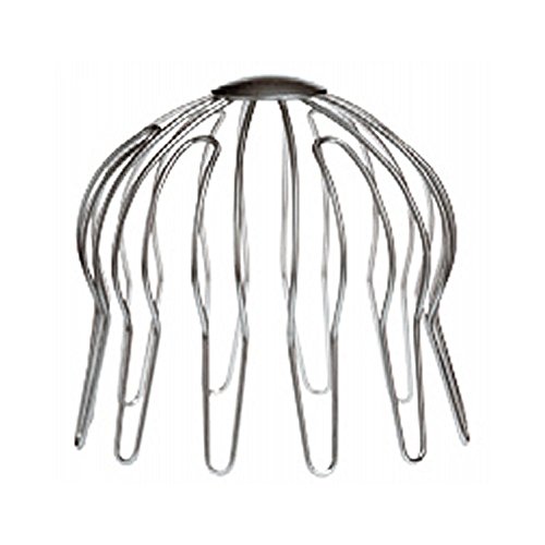 Grömo 10061216018 Edelstahl Laubsieb DN100 mm Laubfangsieb für Fallrohr 100 mm, Silber von GRÖMO