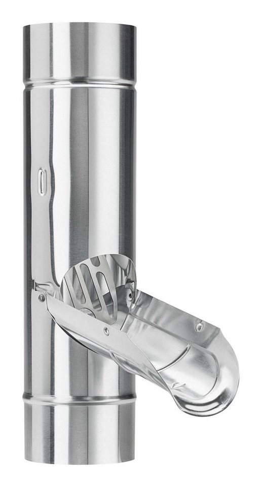 Grömo Regenfallrohr, Zink-Regenwasserklappe 100 mm, mit Edelstahlsieb Grömo Regenfallrohr, Zink-Regenwasserklappe 100 mm, mit Edelstahlsieb von Grömo