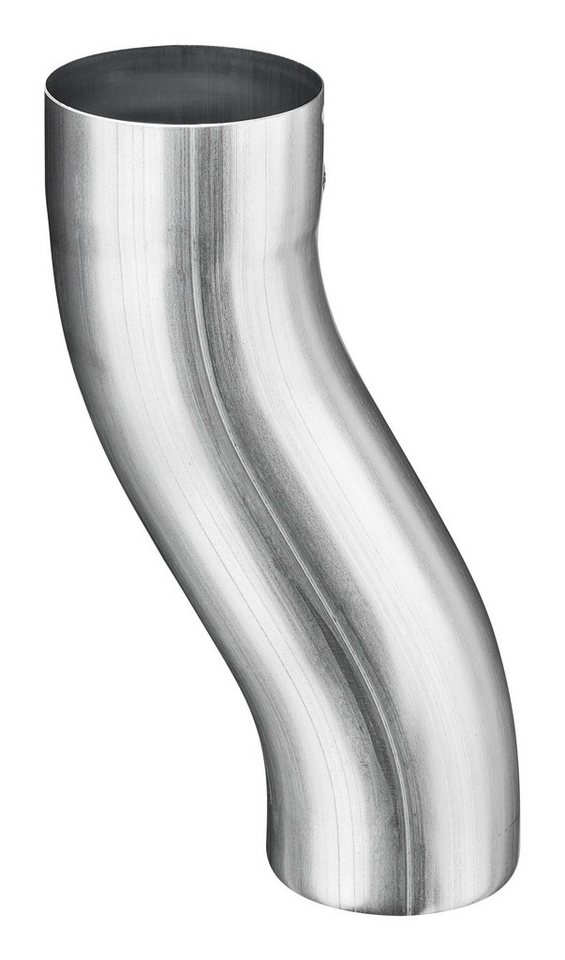 Grömo Regenfallrohr, Zink-Sockelknie 100 mm, Ausladung 60 mm Grömo Regenfallrohr, Zink-Sockelknie 100 mm, Ausladung 60 mm von Grömo