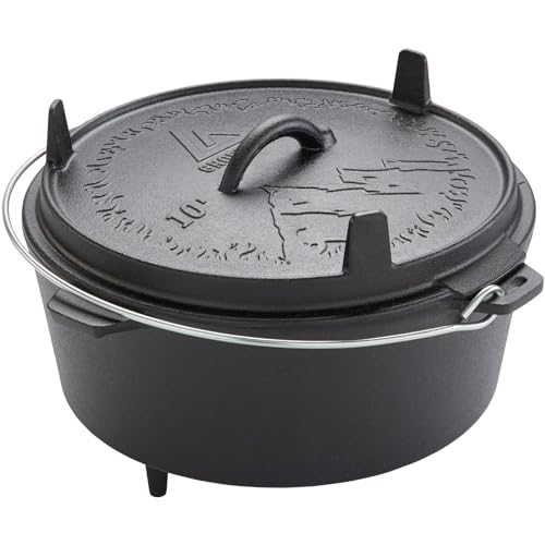 Groenberg Feuertopf Askja Pot 10L Koch Topf Dutch Oven Camping Outdoor Gusseisen von Groenberg