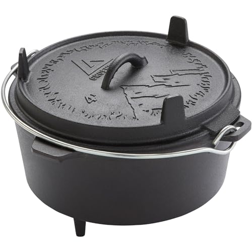 Groenberg Feuertopf Askja Pot 4 L Koch Topf Dutch Oven Camping Outdoor Gusseisen von Groenberg