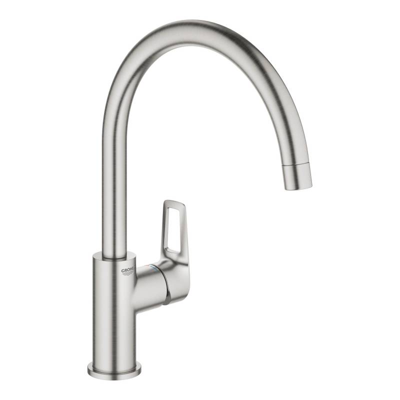 Grohe QuickFix Einhand-Spültischarmatur Start Loop Supersteel von Grohe