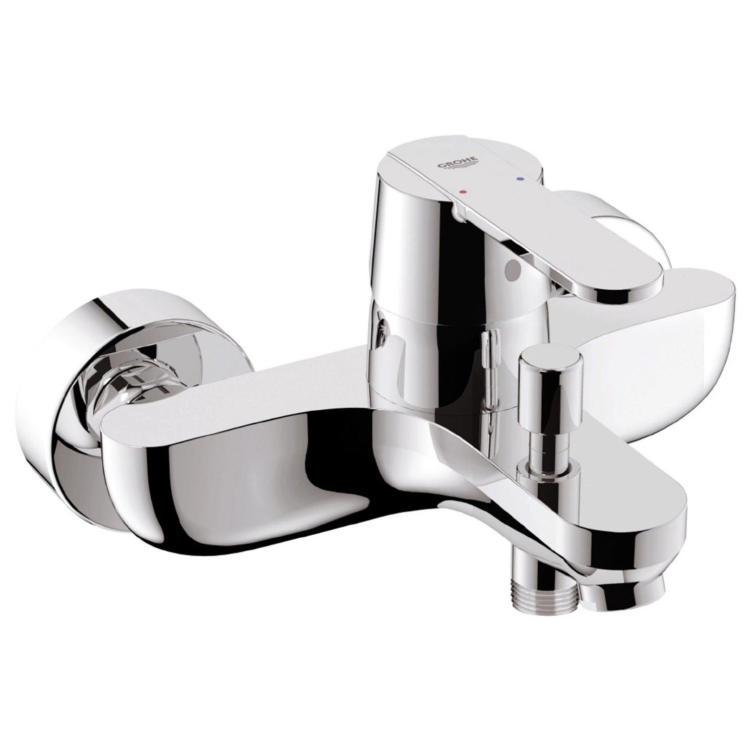 Grohe QuickFix Einhebelmischer-Wannenarmatur Get Chrom von Grohe QuickFix