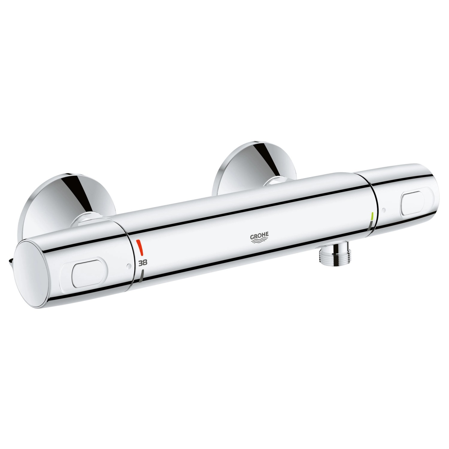 Grohe QuickFix Thermostat-Duschbatterie Precision Trend Chrom von Grohe QuickFix