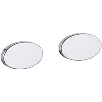 Abdeckkappe Chrom für Griff Grotherm 1000, 2 Stück - Grohe von Grohe