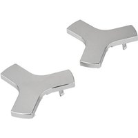 Grohe - Abdeckkappe Chrom, 2 Stück, 0635600M von Grohe