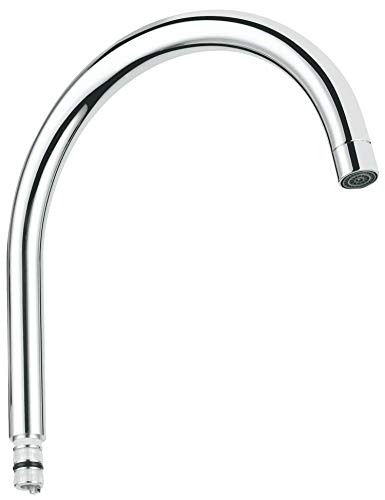 GROHE Auslauf (für Einhand-Spültischarmatur, langlebige Oberfläche, Schwenkbereich 90°), chrom, 13266000 von Grohe