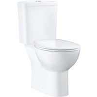 Grohe - Bau Ceramic - Set - Stand-WC-Kombination mit Spülkasten + WC-Sitz SoftClose, Rimless, Alpinweiß 39604000 von Grohe