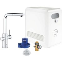 Blue Professional - Spültischarmatur Connected, mit Kühleinheit und Wasserfilter, ausziehbare Geschirrbrause, verchromt 31326002 - Grohe von Grohe