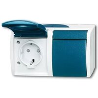 Grohe - Busch-Jaeger 20/2 EBW-53 schuko® Steckdose mit erh. Berührungsschutz von Grohe