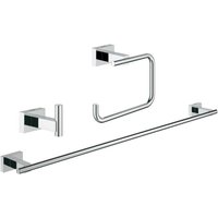 Essentials Cube - WC-Accessoires-Set, verchromt 40777001 - Grohe von Grohe