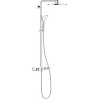 Euphoria SmartControl - Duschsäule 310 Duo mit Thermostatarmatur, 3 Strahlarten, Moon White 26507LS0 - Grohe von Grohe
