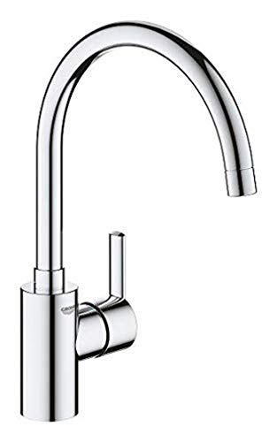 Grohe Feel Küchenarmaturen - Einhand-Spültischbatterie, mit Grohe Zero chrom 32670002 C-Auslauf von GROHE
