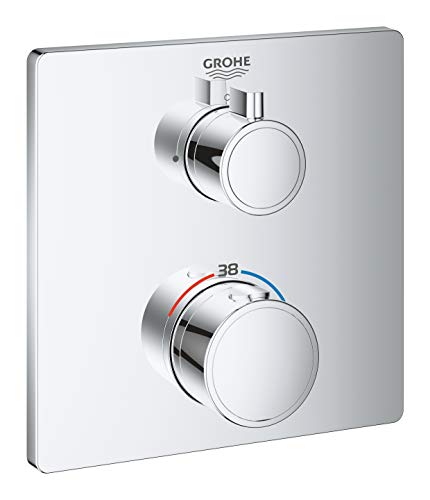 GROHE Grohtherm | Thermostat-Brausebatterie | chrom | 24078000 von Grohe