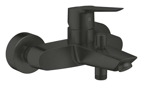 GROHE Start, Badewannenarmatur (Duscharmatur für Badewanne, Auto-Umstellung Wanne/Brause, integriertes Rücklaufventil, Metallhebel, Mischbatter mit S-Anschlüssen), schwarz, 242062432 GROHE Start, Badewannenarmatur (Duscharmatur für Badewanne, Auto-Umstellung Wanne/Brause, integriertes Rücklaufventil, Metallhebel, Mischbatter mit S-Anschlüssen), schwarz, 242062432 von GROHE