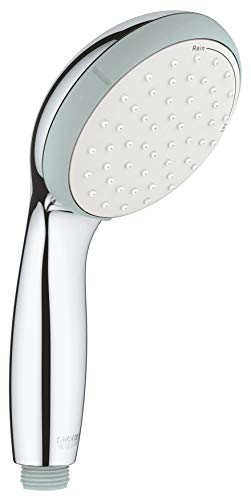 GROHE Vitalio Go 100 - Handbrause (2 Strahlarten, Antikalk-System, langlebige Oberfläche), chrom, 26542000 von GROHE