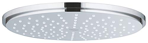 GROHE Rainshower Cosmoplitan 310 - Kopfbrause (wassersparend, Antikalk-System, mit Kugelgelenk, langlebig), chrom, 28373000 von Grohe