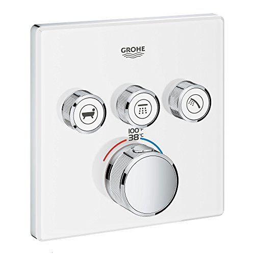 Grohe 29165LS0 29165 Glas, quadratisch, US THM SmartControl 3 von Grohe