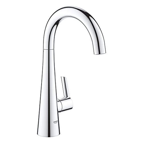 GROHE 30026002 - Zedra grifo de una agua fregadero C-caño, Silber von Grohe