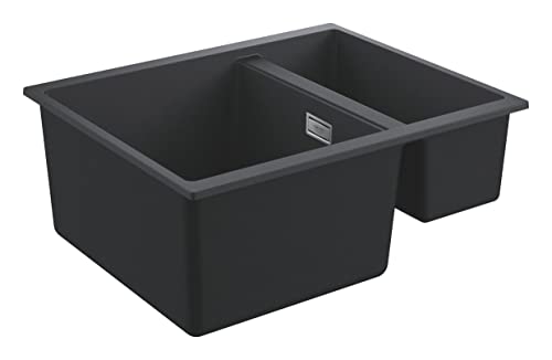 Grohe 31648AP0 K500, Kompositspüle, granit schwarz 55,5 x 46 cm von GROHE