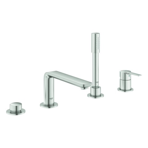 GROHE 4-Loch EH-Wannenkombination Lineare 19577 supersteel, 19577DC1 19577DC1 von Grohe