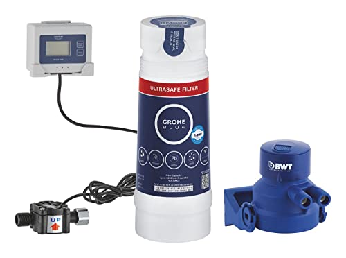 GROHE Blue - Ultrasafe Filter Starter Set (filtert Mikroplastik und Bakterien, reduziert den Bleigehalt), 40876000 GROHE Blue - Ultrasafe Filter Starter Set (filtert Mikroplastik und Bakterien, reduziert den Bleigehalt), 40876000 von GROHE