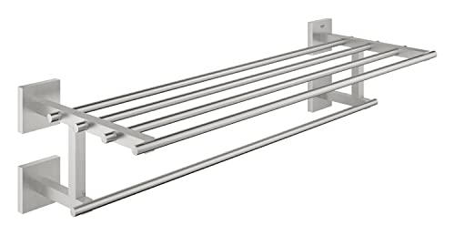 GROHE Start Cube - Multi- Handtuchhalter (Stichmaß: 558 mm, verdeckte Befestigung, Material: Metall), supersteel, 41099DC0 GROHE Start Cube - Multi- Handtuchhalter (Stichmaß: 558 mm, verdeckte Befestigung, Material: Metall), supersteel, 41099DC0 von GROHE