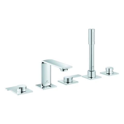 GROHE 5-Loch Wannen-Kombination Allure 25221_1 Hebelgriffe chrom, 25221001 25221001 von Grohe