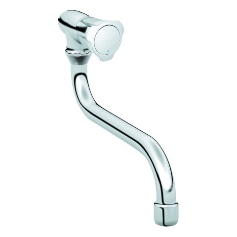 GROHE Auslaufventil Costa 30484 DN15 Wandmontage schwenkb. Rohrauslauf chrom 30484001 von Grohe