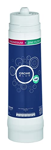 GROHE Blue - Magnesium + Zink Filter (für GROHE Blue und Red Filtersystem, 400L Kapazität, reduziert Kalk und Schwermetalle), 40691002 von Grohe