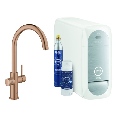 GROHE Blue Home Starter Kit 31455 Bluetooth/WIFI C-Ausl. warm sunset geb., 31455DL1 31455DL1 von Grohe