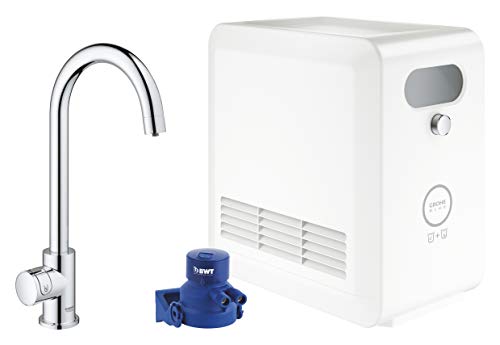 GROHE Blue Professional | C-Auslauf Kit | mit Bluetooth und WiFi, chrom | 31302002 von GROHE