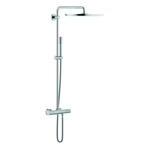 GROHE Duschsystem Rainshower 27174 mit THM Kopfbr. Jumbo Sena Handbrause chrom 27174001 von Grohe