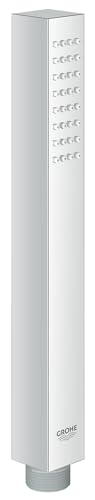 GROHE Euphoria Cube Stick - Handbrause (1 Strahlart, perfektes Strahlbild, Antikalk- System, langlebig), chrom, 27698000 von Grohe