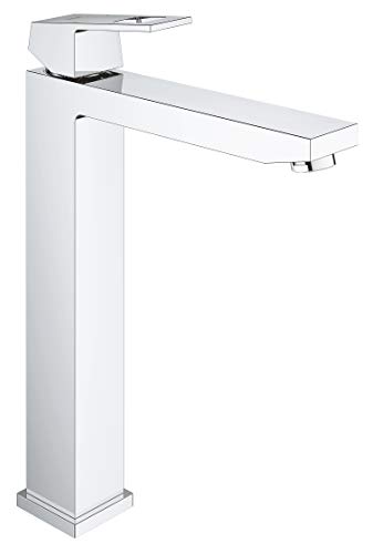 GROHE Eurocube - Einhand- Waschtischarmatur (wassersparend, 1/2 Zoll, Einlochmonatge), chrom, 23406000 GROHE Eurocube - Einhand- Waschtischarmatur (wassersparend, 1/2 Zoll, Einlochmonatge), chrom, 23406000 von GROHE