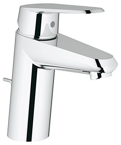 GROHE Eurodisc Cosmopolitan Badarmatur, Zugstange, Standard-Auslauf , SpeedClean 3319020E, S-Size von Grohe