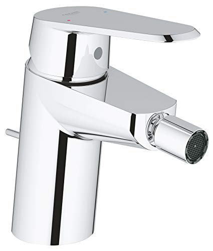 GROHE Eurodisc Cosmopolitan Bidetarmatur, Zugstange, Kugelgelenk-Auslauf 33244002, Silber von Grohe