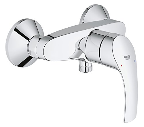 GROHE Eurosmart - Einhand-Brausebatterie (wassersparend, langlebige Oberfläche, Wandmontage), chrom, 33555002 GROHE Eurosmart - Einhand-Brausebatterie (wassersparend, langlebige Oberfläche, Wandmontage), chrom, 33555002 von GROHE