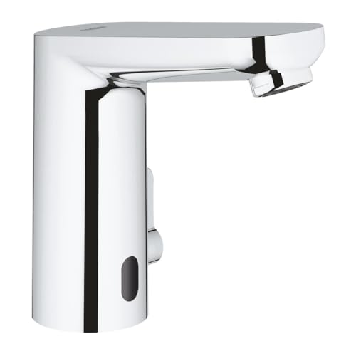 GROHE Eurosmart CE - Infrarot-Elektronik für Waschtisch (mit Mischung & variabel einstellbarem Temperaturbegrenzer, 7 Programme), chrom, 36324001 von GROHE