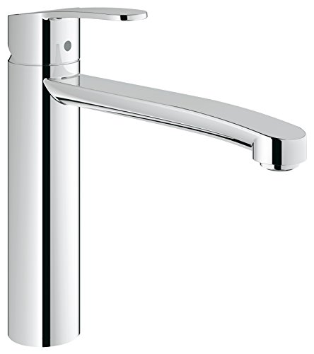 Grohe Eurostyle C Einhand-Spültischbatterie, mittelhoher Auslauf für Vor-Fenster-Montage 31159002, Chrom Grohe Eurostyle C Einhand-Spültischbatterie, mittelhoher Auslauf für Vor-Fenster-Montage 31159002, Chrom von GROHE