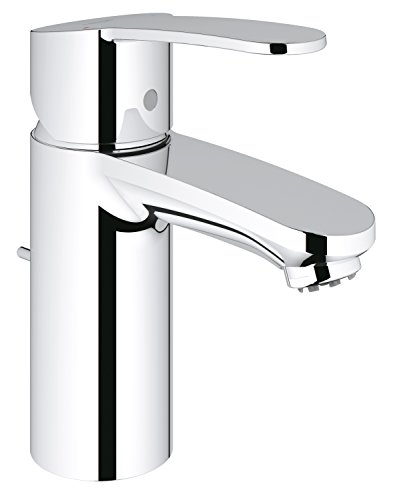 GROHE Eurostyle Cosmopolitan - Einhand- Waschtischarmatur (Auslauf mit Strahlregler, Schnellbefestigungssystem, Niederdruck), chrom, 33561002 von Grohe