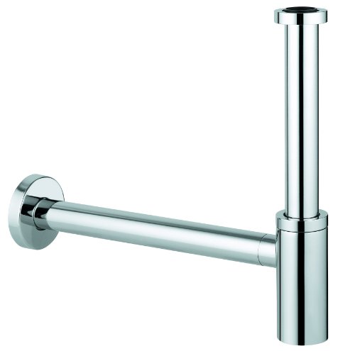 GROHE Geruchsverschluss 1 1/4″ (für Waschtische, schraubbare Verschlusskappe zur Reinigung, Messing, langlebig), chrom, 28912000 von Grohe