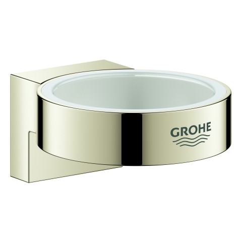 GROHE Halter Selection 41027 für Glas/Seifenspender nickel, 41027BE0 41027BE0 von Grohe